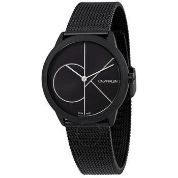Calvin Klein | Minimal Quartz Black Dial Ladies Watch K3M5245X,商家Jomashop,价格¥373