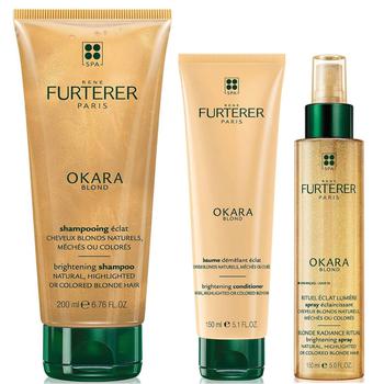 推荐René Furterer Okara Blonde Brightening Set for Blonde Hair (Worth $94)商品