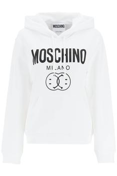 推荐Moschino double smiley hoodie商品