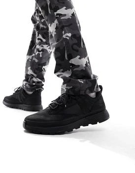 Timberland | Timberland euro trekker low trainers in black nubuck leather,商家ASOS,价格¥1070
