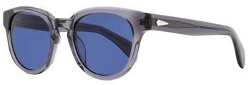 Rag & Bone | Rag & Bone Men's Slayton Sunglasses RNB6001S KB7KU Transparent Grey 51mm 2.5折