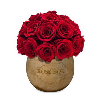 商品Rose Box NYC | Wooden Dream Half Ball of Roses,商家Bloomingdale's,价格¥2930图片