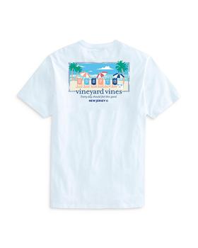 Vineyard Vines, Vineyard Vines | New Jersey Short Sleeve Beach Umbrella Pocket Tee商品图片 