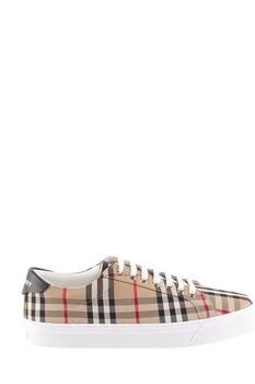 Burberry | Burberry Vintage Check Lace-Up Sneakers 7.2折