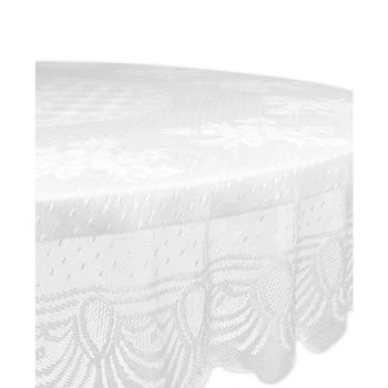Design Imports | Floral Polyester Lace Tablecloth 63" Round,商家Macy's,价格¥149