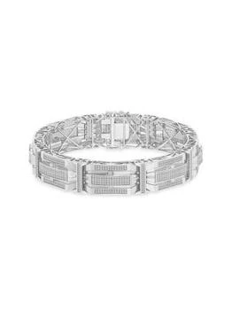 Saks Fifth Avenue | Sterling Silver & 2.16 TCW Diamond Bracelet,商家Saks OFF 5TH,价格¥16249