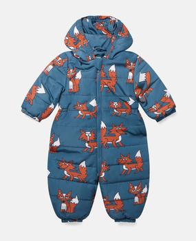 推荐Stella McCartney - All In One Fox Print Puffer Suit, Woman, Blue, Size: 3商品