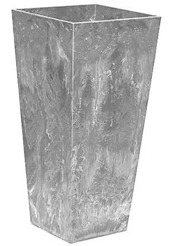 Novelty | Novelty (#35270) Artstone Ella Tall Square Planter, Grey - 27.5-inch,商家Belk,价格¥751