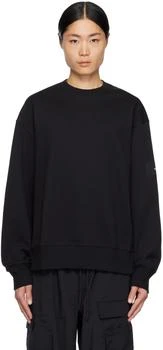 Y-3 | Black Crewneck Sweatshirt 6.5折, 独家减免邮费