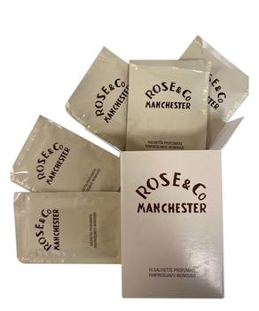 商品Rose & Co Manchester | Rose & Co Manchester make-up remover wipes 10 pieces pack,商家FRMODA,价格¥68图片