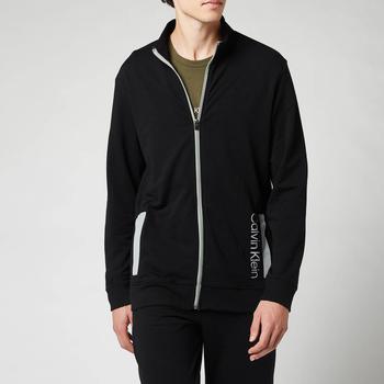 Calvin Klein | Calvin Klein Men's Full-Zip Sweatshirt - Black商品图片,5.9折