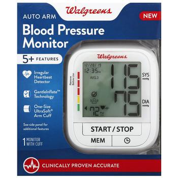 商品Walgreens | Auto Arm Blood Pressure Monitor,商家Walgreens,价格¥344图片