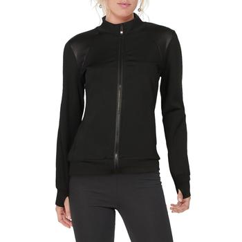 herman miller价格, Nicole Miller Sport | Nicole Miller Sport Women's Full Zip Activewear Jacket with Shimmer Panels商品图片 1.6折起
