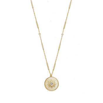 商品Apollo Mother of Pearl Pendant Necklace图片