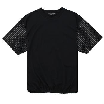 Neil Barrett | Neil Barrett Men's Stripe T-Shirt Black商品图片,8.3折, 满$175享9折, 满折