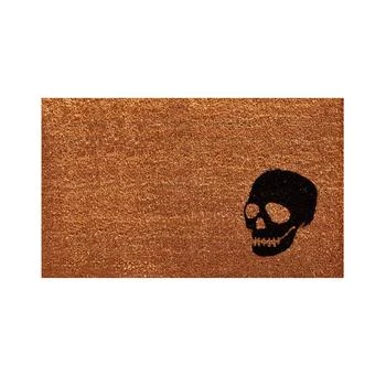 Skull Natural Coir/Vinyl Doormat