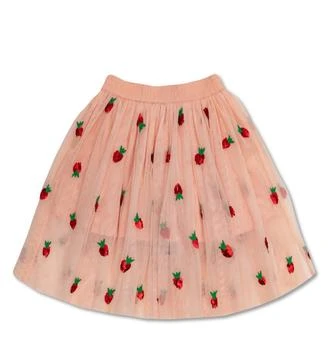 推荐Girls Strawberry Sequins Tulle Skirt商品