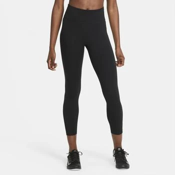 推荐Nike One Mid-rise 7/8 Mesh-panelled - Women Leggings商品