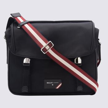 bally 包单肩包, Bally | BLACK NYLON SHOULDER BAG商品图片 7.4折