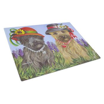 商品Caroline's Treasures | PPP3254LCB Cairn Terrier Sisters Glass Cutting Board L,商家Verishop,价格¥280图片
