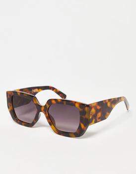 推荐SVNX oversized chunky sunglasses in tortoiseshell商品