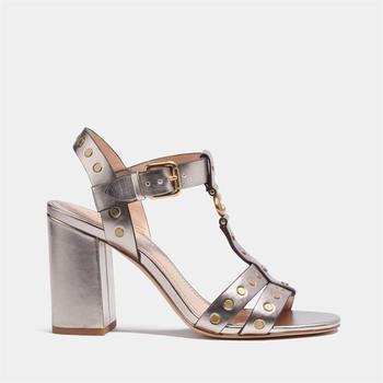coach鞋, Coach | Coach Women's Margaret Heeled Sandals - Champagne商品图片 