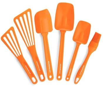 Rachael Ray | Rachael Ray 6 Piece Utensil Gadget Set Orange Kitchen Tool Set,商家Premium Outlets,价格¥246