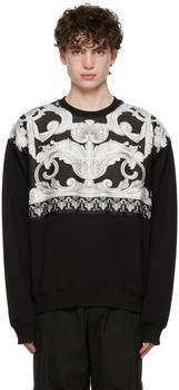 Versace | Black Barocco Sweatshirt 4折, 独家减免邮费