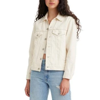 Levi's | Women's Ex-Boyfriend Cotton Denim Trucker Jacket,商家Macy's,价格¥289