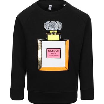 推荐Perfume print logo sweatshirt in black商品