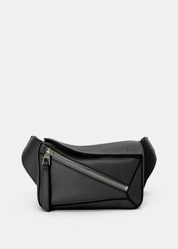 罗意威puzzle价格, Loewe | Loewe Black Mini Puzzle Bumbag商品图片 