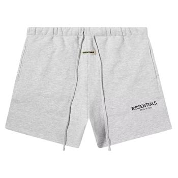 essentials裤子, Essentials | Fear Of God Essentials Heather Grey Reflective Shorts商品图片 8.4折