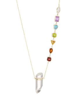 商品Jia Jia | 14K Gold, Multi-Stone & Crystal Quartz Pendant Necklace,商家Saks Fifth Avenue,价格¥41250图片