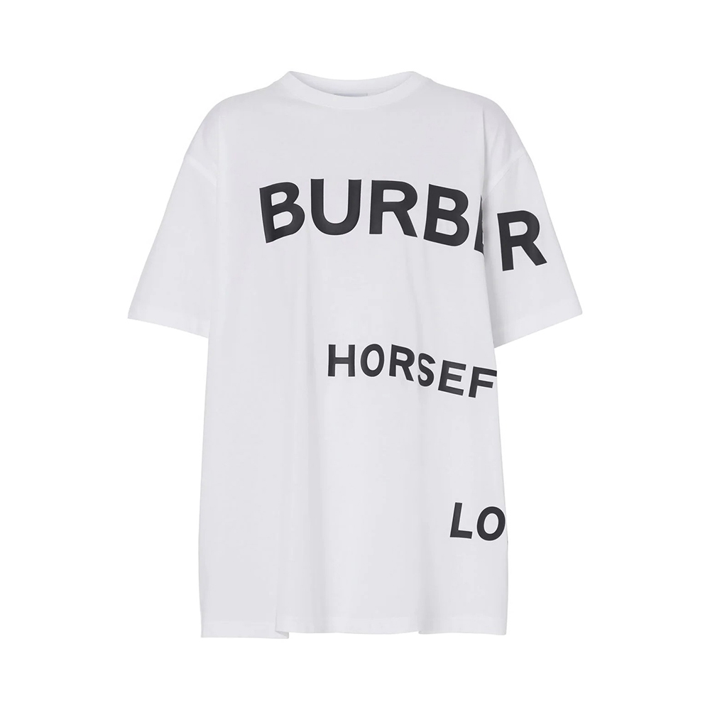 时尚burberry t恤女装, Burberry | BURBERRY 白色女士T恤 8048748-A1464-AABB-306A商品图片 5.7折, 独家减免邮费