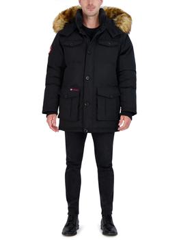 Canada Weather Gear | Mens Faux Fur Heavyweight Parka Coat商品图片,3.7折起