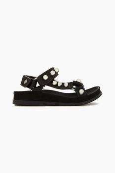 Sandro | Lexy studded grosgrain sandals商品图片,5折