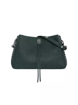 推荐Darren Medium Studded Leather Shoulder Bag商品