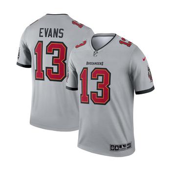了解迈克达威, NIKE | Men's Mike Evans Gray Tampa Bay Buccaneers Inverted Legend Jersey商品图片 