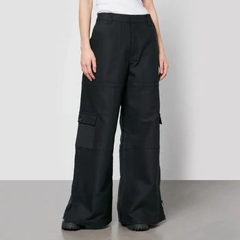 推荐Marc Jacobs Cotton-Canvas Wide-Leg Cargo Trousers商品