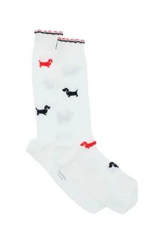 Thom Browne | Hector socks in cotton piqué,商家Coltorti Boutique,价格¥479