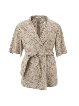 LARDINI | Lardini  Linen Dressing Gown Women's Jacket,商家Premium Outlets,价格¥2516