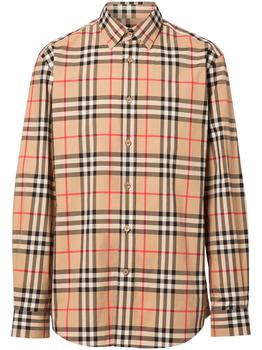 Burberry | BURBERRY - Checked Cotton Shirt商品图片,