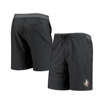 Columbia | Men's Heathered Charcoal Florida State Seminoles Twisted Creek Omni-Shield Shorts 独家减免邮费