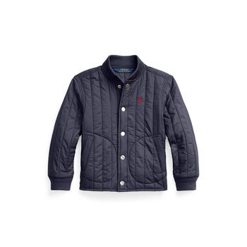 ralph lauren jacket, Ralph Lauren | Water-Repellent Baseball Jacket (Toddler)商品图片 