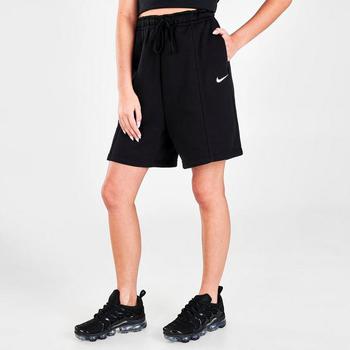 推荐Women's Nike Sportswear Essential High-Rise Fleece Shorts商品