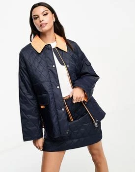 Barbour | 女式 绗缝夹克,商家ASOS,价格¥919
