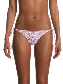 Ganni | Floral String Bikini Bottom商品图片,2.9折
