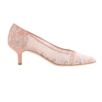 商品Malone Souliers | Ladies Rina 45 Pointed-Toe Lace Pumps,商家Jomashop,价格¥2271图片