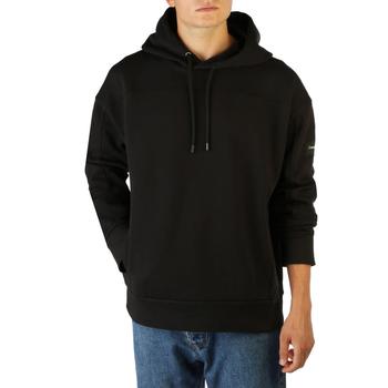 推荐Calvin Klein hooded solid color Sweatshirt商品