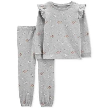 Carter's | Baby Girls 2-Pc. Floral Long-Sleeve Top & Pants Set 4.9折